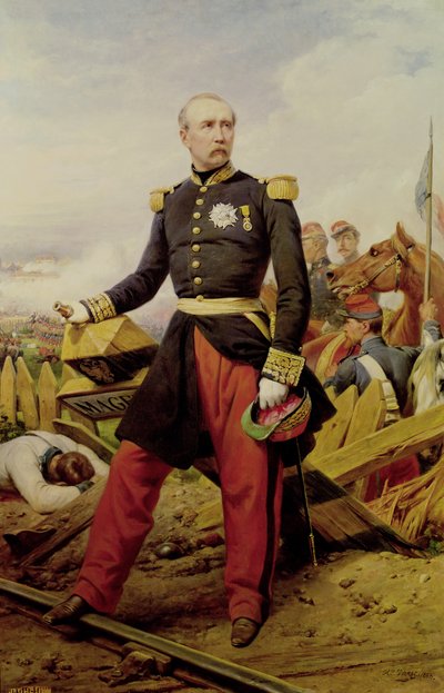 Graaf Maurice de MacMahon (1808-93), 1860 door Emile Jean Horace Vernet