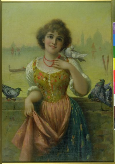 Huisdieren door Emile Jean Horace Vernet