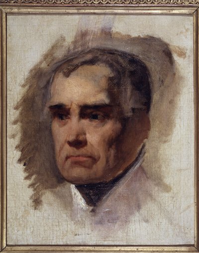 Portret van Henri Gatien, graaf Bertrand door Emile Jean Horace Vernet