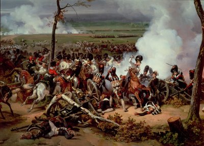 De Slag bij Hanau, 1813, 1824 (detail) door Emile Jean Horace Vernet