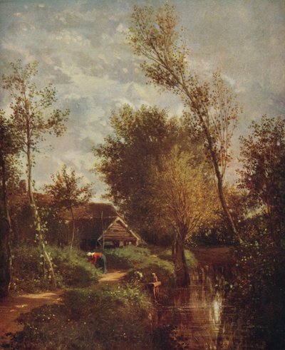 Ecouen, 1858, ca. 1915 door Emile Lambinet