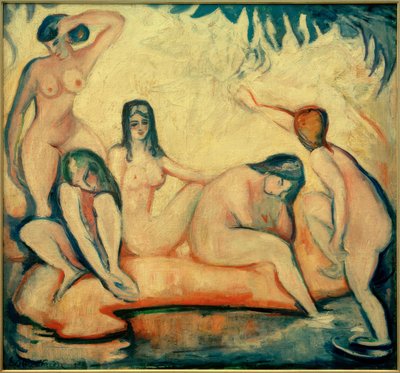 De baders door Emile Othon Friesz