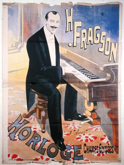 Poster voor Harry Fragson (1869-1913) in concert in l