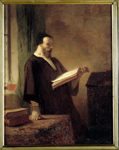 Een bibliofiel door Emile Vaude
