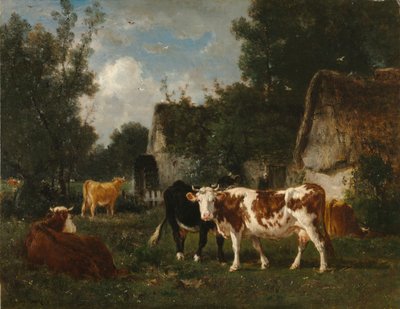 De molen door Emile van Marcke de Lummen
