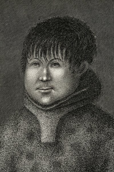 John Sakeouse, een Inboorling van Jacob Sound, Groenland, de eerste Eskimo die bekend is in dit land te zijn geweest, 1816 door Emilia Anderson
