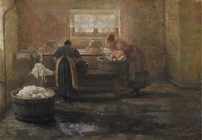 Een washuis door Emilie Christensen