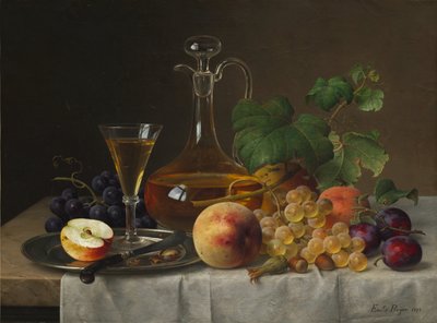Stilleven met Fruit door Emilie Preyer