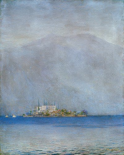 Isola San Giulio door Emilio Longoni