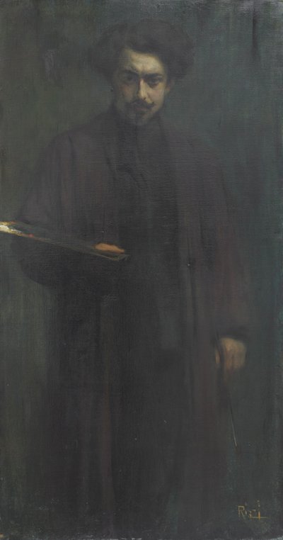 Zelfportret, Emilio Rizzi door Emilio Rizzi