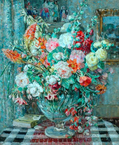 Bloemen in een vaas, c.1931 door Emily Beatrice Bland