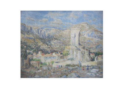 Romeins Monument, La Turbie door Emily Beatrice Bland