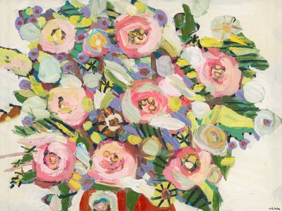 EFK0029, 2018 (olieverf op doek) door Emily Fox King