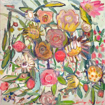 Verdriet, 2021 (olieverf op doek) door Emily Fox King