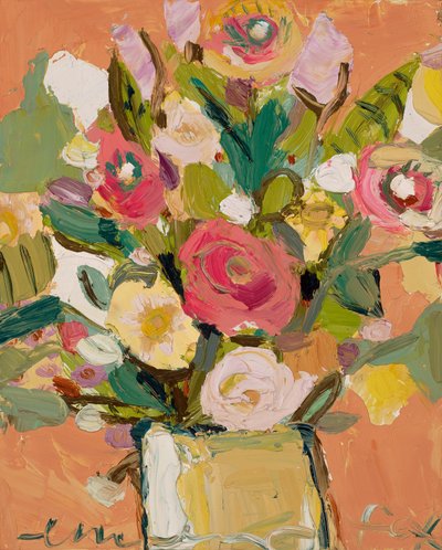 Wachten, 2020 (olieverf op doek) door Emily Fox King