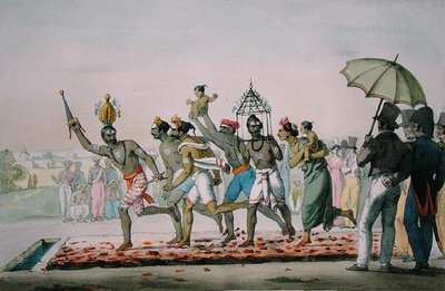 Vuurloopfestival, India, uit 