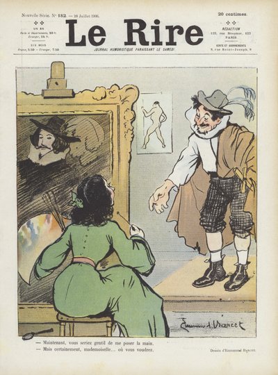 Illustratie voor Le Rire door Emmanuel Barcet