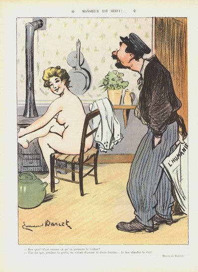 Illustratie voor Le Rire door Emmanuel Barcet
