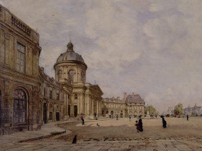 Het Institut de France, Parijs door Emmanuel Lansyer