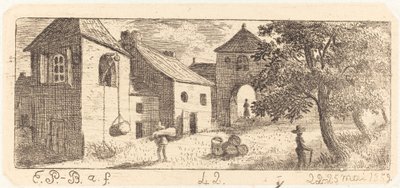 De Boerderij door Emmanuel Phélippes Beaulieu