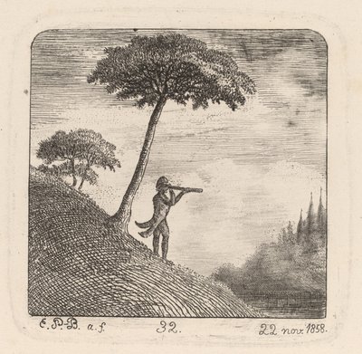 De toerist door Emmanuel Phélippes Beaulieu