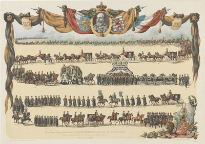 Plechtige Begrafenis van Z.M. Willem III, Koning der Nederlanden door Emrik and Binger