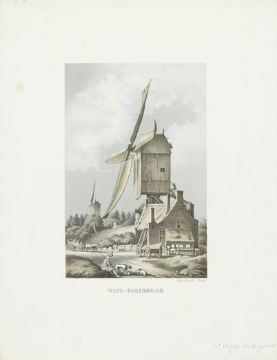 Wind - korenmolen door Emrik and Binger