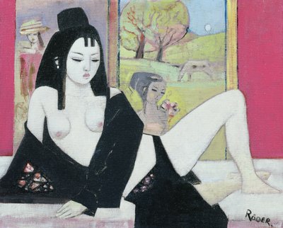 Zwarte Kimono, 2008 door Endre Roder