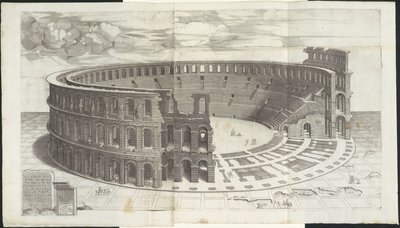 Arena van Verona (serie titel) door Enea Vico