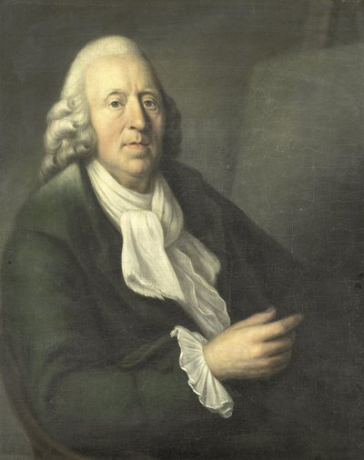 Zelfportret op ongeveer 60-jarige leeftijd door Engel Sam