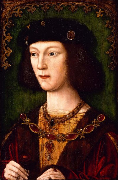 Portret van Koning Hendrik VIII van Engeland, ca. 1513 door English Master