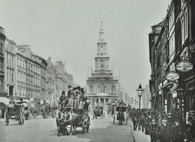 4-10 Strand, Westminster: voorgevels, 1895 door English Photographer