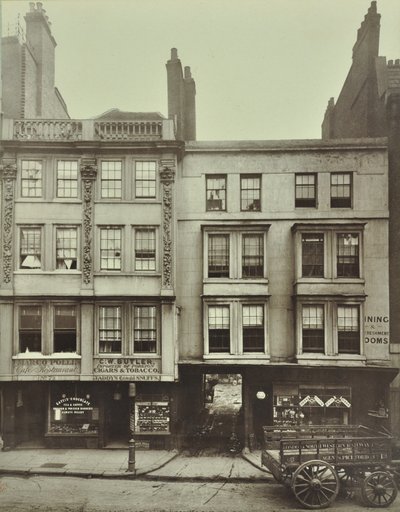 5-7 Aldgate, Londen, 1883 door English Photographer