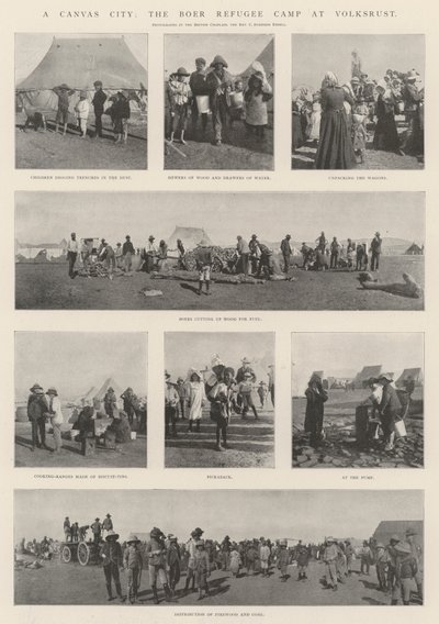 Een Canvas Stad, het Boer Vluchtelingenkamp in Volksrust door English Photographer
