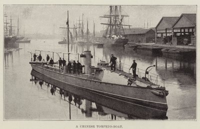 Een Chinese torpedoboot door English Photographer