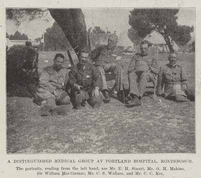 Een vooraanstaande medische groep in het Portland Hospital, Rondebosch door English Photographer