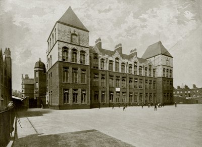Een beroemde Londense school door English Photographer