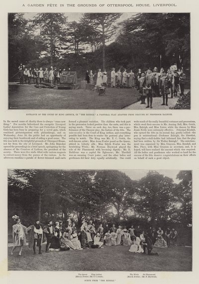 Een Tuinfeest in de Tuinen van Otterspool House, Liverpool door English Photographer