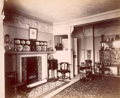 Een Norman Shaw huis in Hampstead door English Photographer
