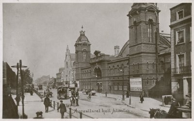 Agricultural Hall Islington door English Photographer