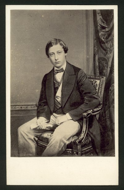 Albert Edward, Prins van Wales door English Photographer