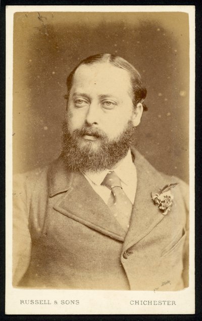 Albert Edward, Prins van Wales door English Photographer
