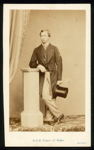 Albert Edward, Prins van Wales door English Photographer