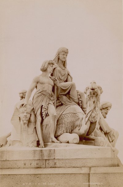 Albert Memorial, South Kensington, Londen door English Photographer
