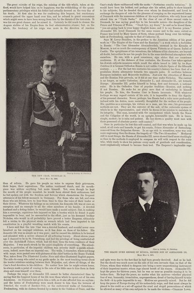 Alexander III van Rusland door English Photographer