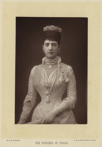 Alexandra, Prinses van Wales door English Photographer