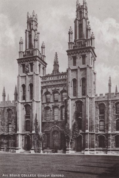 All Souls College Binnenplaats Oxford door English Photographer