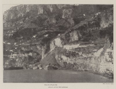 Amalfi na de aardverschuiving door English Photographer
