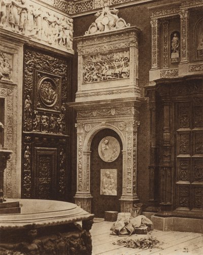 Hoek van het Renaissancehof door English Photographer