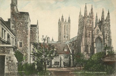 Aartsbisschoppelijk paleis, Canterbury door English Photographer